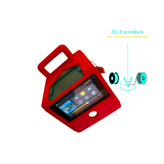 tigerbox TOUCH - safe & sound! 🎵🔒 360° Schutz mit Griff – 3D-gedruckt mit PETG für maximale Haltbarkeit! 🛠️🐯✨