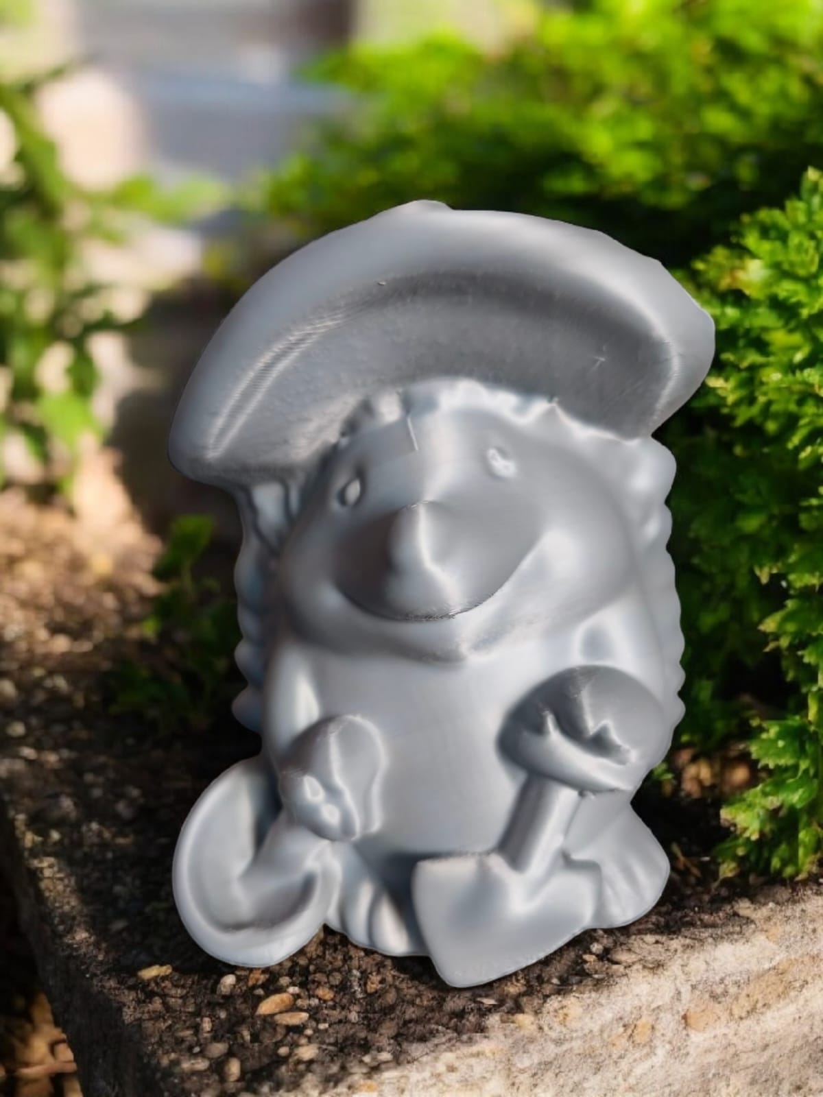 Lustiger Igel – 3D-gedruckte Dekofigur zum Aufstellen & Bemalen (DIY & Modell)