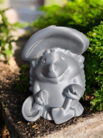 Lustiger Igel – 3D-gedruckte Dekofigur zum Aufstellen & Bemalen (DIY & Modell)